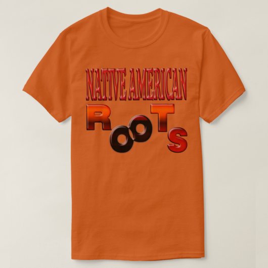NATIVE AMERICAN ROOTS NATIVE AMERICANAN DAY T-SHIRT (Design voorkant)