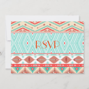 Native American RSVP Kaart