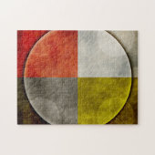 Native American Sacred Hoop Legpuzzel (Horizontaal)