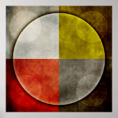 Native American Sacred Hoop Poster (Voorkant)