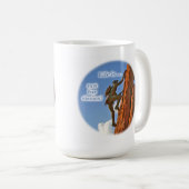 Native American Scaling a Peak Koffiemok (Voorkant rechts)