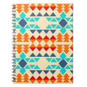 Native american seamless Patroon of rhombus and tr Notitieboek (Voorkant)