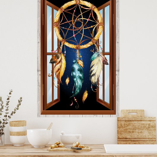 Native American Series Dreamweaver 4 Poster (Keuken)