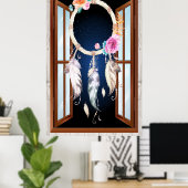 Native American Series Dreamweaver 5 Poster (Thuiskantoor)