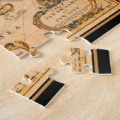 Native American Settlements 1600s New England Kaar Legpuzzel (Zijkant)