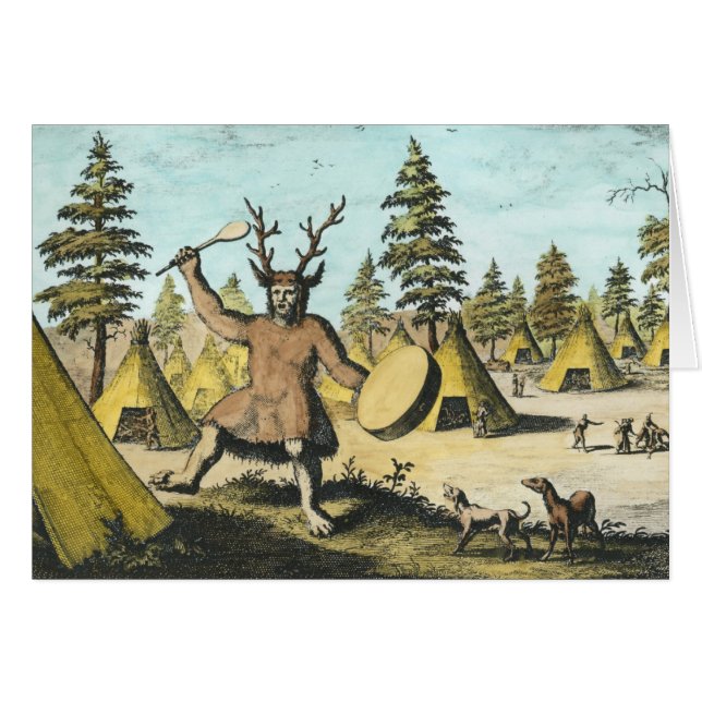 Native American Shaman (Voorkant Horizontaal)