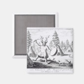 Native American Shaman Magneet (Voorkant / Achterkant)