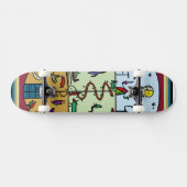 Native American Shaman Skateboard (Horizontaal)