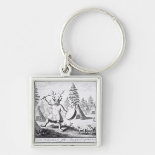 Native American Shaman Sleutelhanger