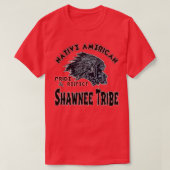 Native American Shawnee-stam T-shirt (Design voorkant)