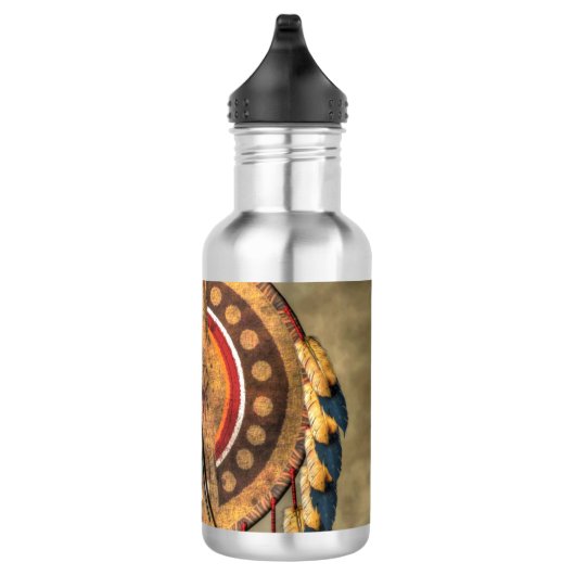 Native American Shield Waterfles (Rechts)