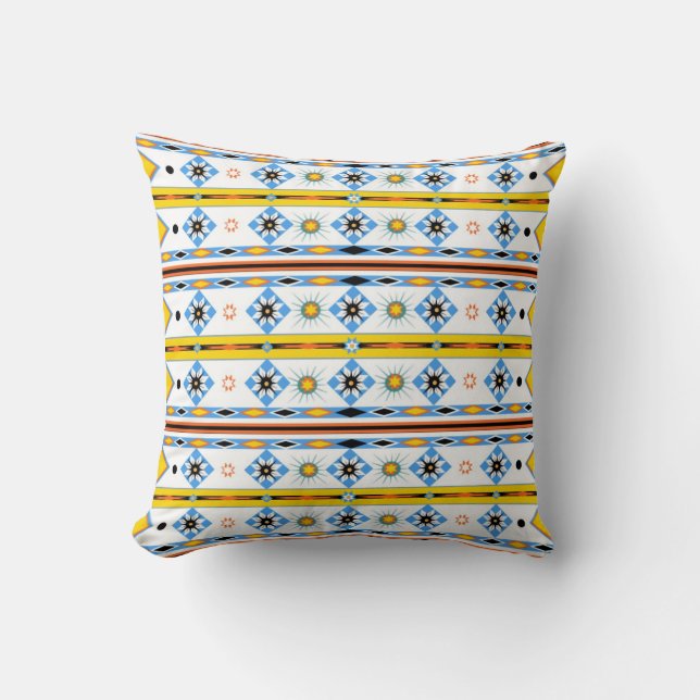 Native American Shoshone Pillow Kussen (Voorkant)
