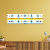 Native American Shoshone Stretted Canvas Print (Insitu (Woonkamer))