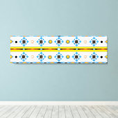 Native American Shoshone Stretted Canvas Print (Insitu (Houten vloer))