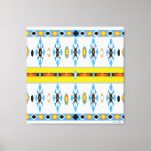 Native American Shoshone Stretted Canvas Print (Voorkant)