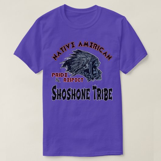 Native American shoshone tribe T-shirt (Design voorkant)