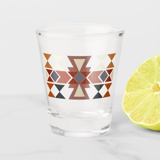 Native American Shot Glas (Voorkant)