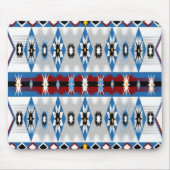 Native American Sioux Mousepad Muismat (Voorkant)