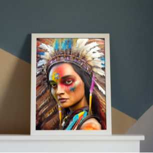 Native American Sioux Poster