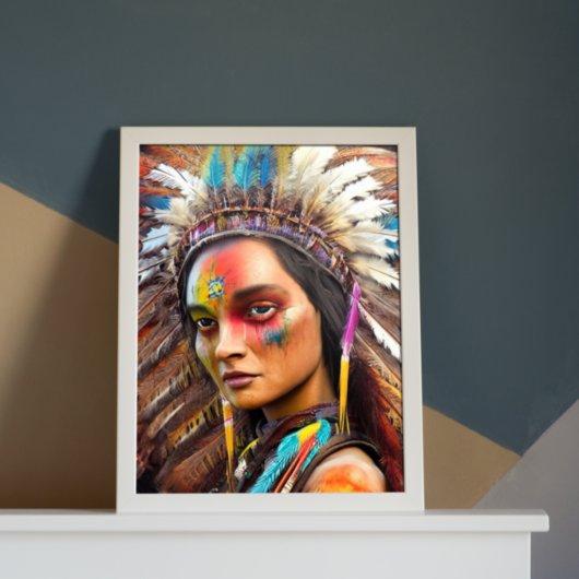 Native American Sioux Poster