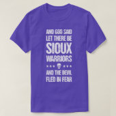 Native American Sioux Pride T-shirt (Design voorkant)