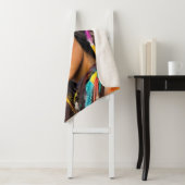 Native American Sioux Sherpa Blanket Sherpa Deken (In situ)