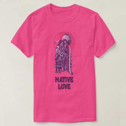 native american sioux sitting bull t-shirt (Design voorkant)