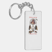 Native American Sleutelhanger (Voorkant Links)