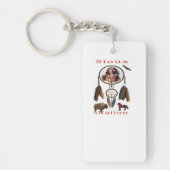 Native American Sleutelhanger (Voorkant)