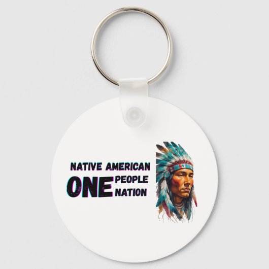 Native American Sleutelhanger (Voorkant)
