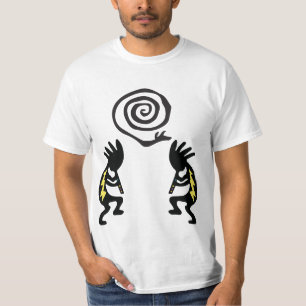 Native American Snake Music Kokopelli T-shirt