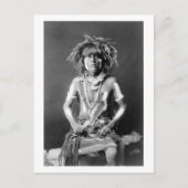 Native American Snake Priest, 1900 Briefkaart (Voorkant)