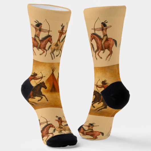 Native American Sokken (Gebogen)