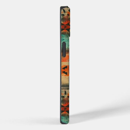 Native American Southwest Aztec gepersonaliseerd Case-Mate iPhone Case (Achterkant / Rechts)