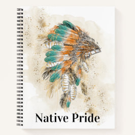 Native American Spiral notebook Notitieboek