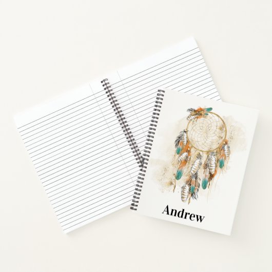 Native American Spiral Notitieboek (Binnen)