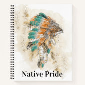 Native American Spiral Notitieboek (Voorkant)