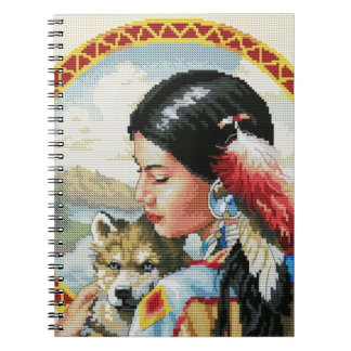 Native American Spiral Notitieboek