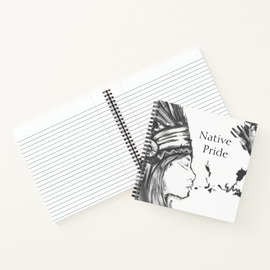 Native American Spiral Sketchbook Notitieboek (Binnen)