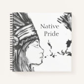Native American Spiral Sketchbook Notitieboek (Voorkant)