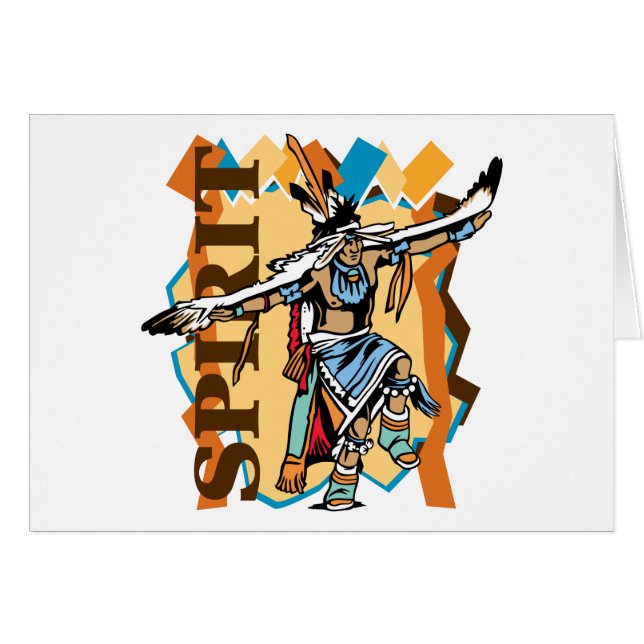 Native American Spirit Dance (Voorkant Horizontaal)