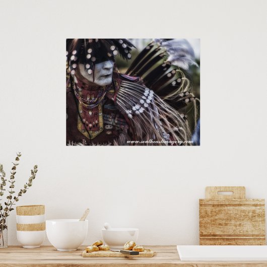 Native American Spirit Poster (Keuken)
