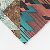 Native American Spirit Warrior Pullover Fleece Deken (Hoek)