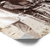 Native American Standing Poster (Hoek)