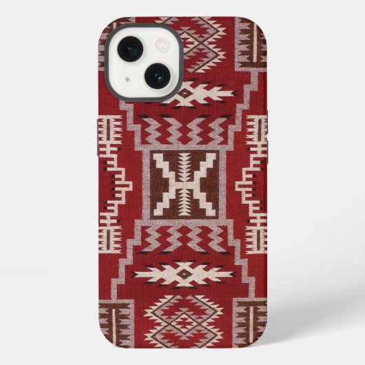 Native American Storm Pattern iPhone Hoesje (Achterkant)
