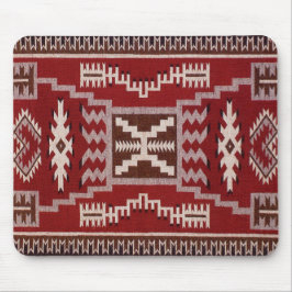 Native American Storm Pattern Weaving Muismat