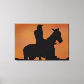 Native American Stretched Canvas Print (Voorkant)