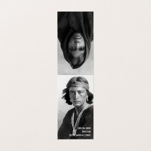 Native American Studies Visitekaartje (Buitenkant ongevouwen)