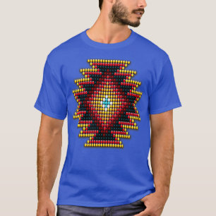 Native American Style Fiery Sunburst T-shirt