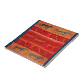 Native American Style Tegeltje (Zijkant)